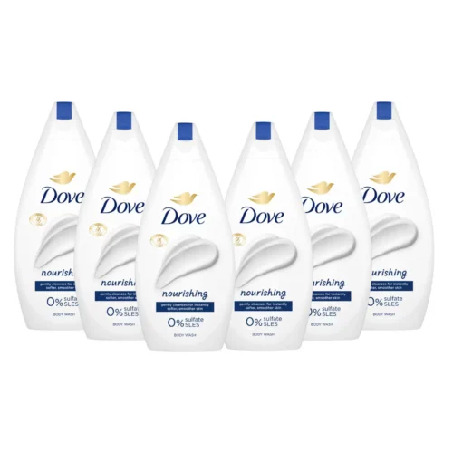 Dove Body Wash 6 x 450ml