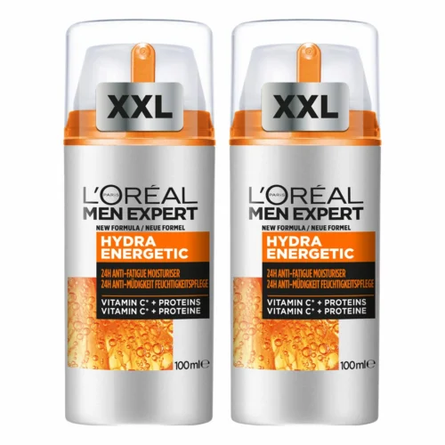 L'Oreal Men Expert Moisturiser, 2 x 100ml